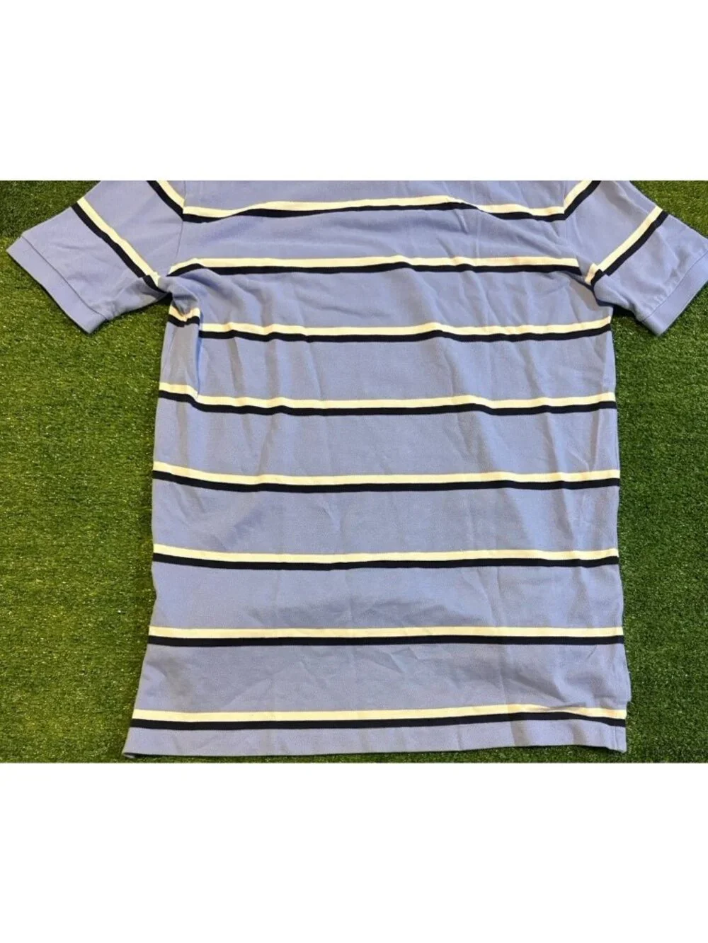 Vintage Polo Ralph Lauren polo mens large blue white deadstock new short sleeve